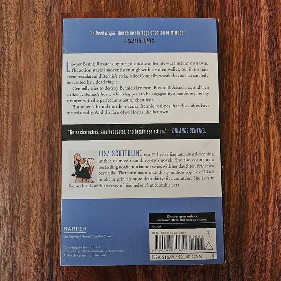 4 for $50 🎃 Dead Ringer by Lisa Scottoline a Rosato & Associates Novel - Picture 2 of 4